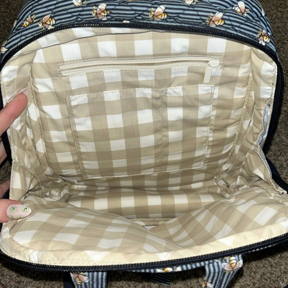 Vera Bradley Mini Totepack. “Bees Navy” NWT main image 4